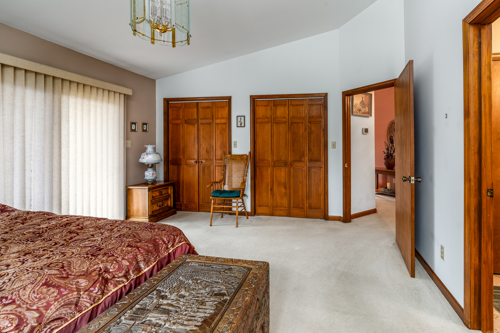 3085 Kaolin Road Cobden, IL 62920 - Photo 19 of 83 a bed sitting in a spacious bedroom next to a window