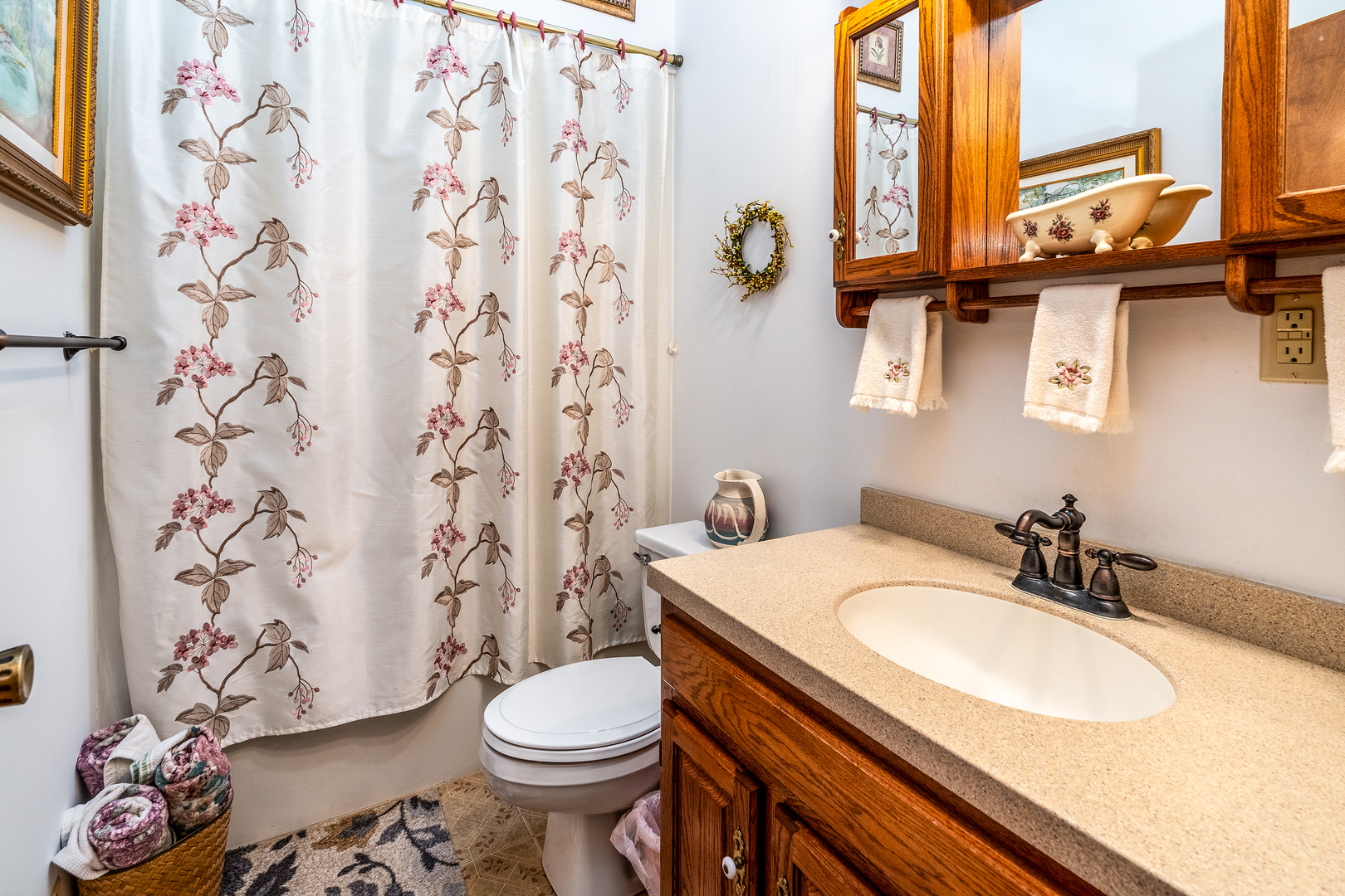 3085 Kaolin Road Cobden, IL 62920 - Photo 24 of 83 a bathroom with a sink and a toilet