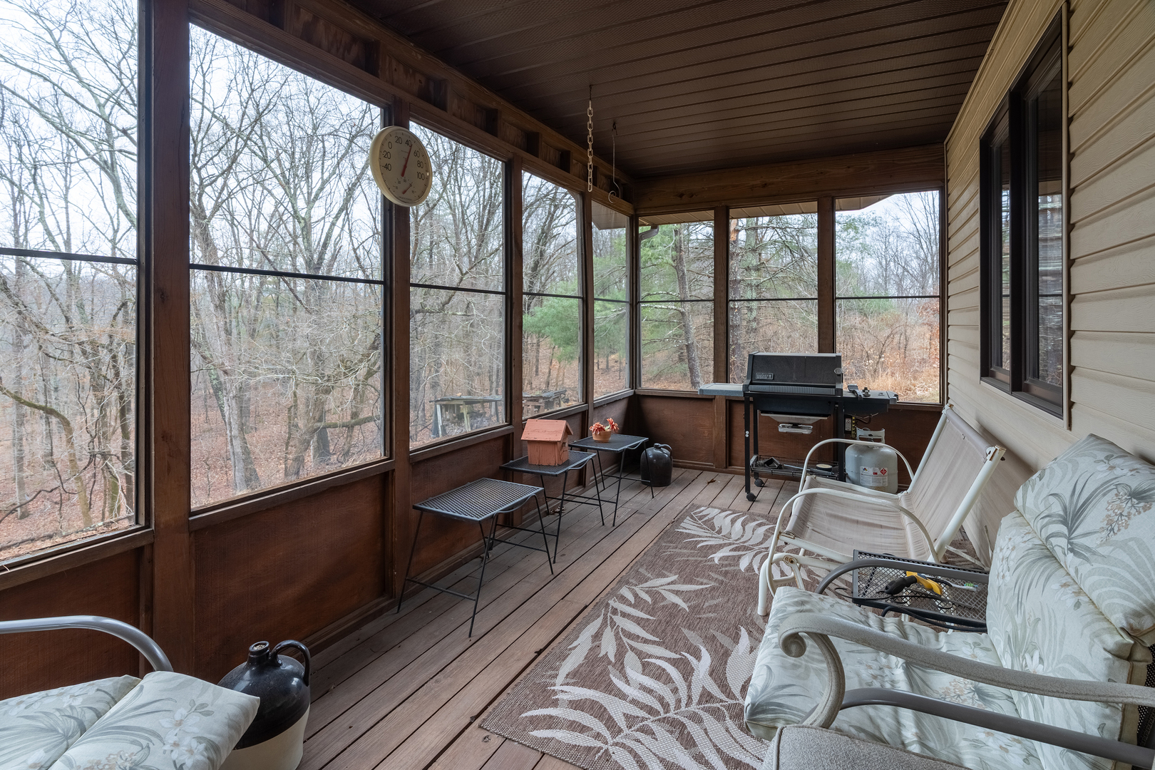 3085 Kaolin Road Cobden, IL 62920 - Photo 27 of 83 a living room with furniture and a large window