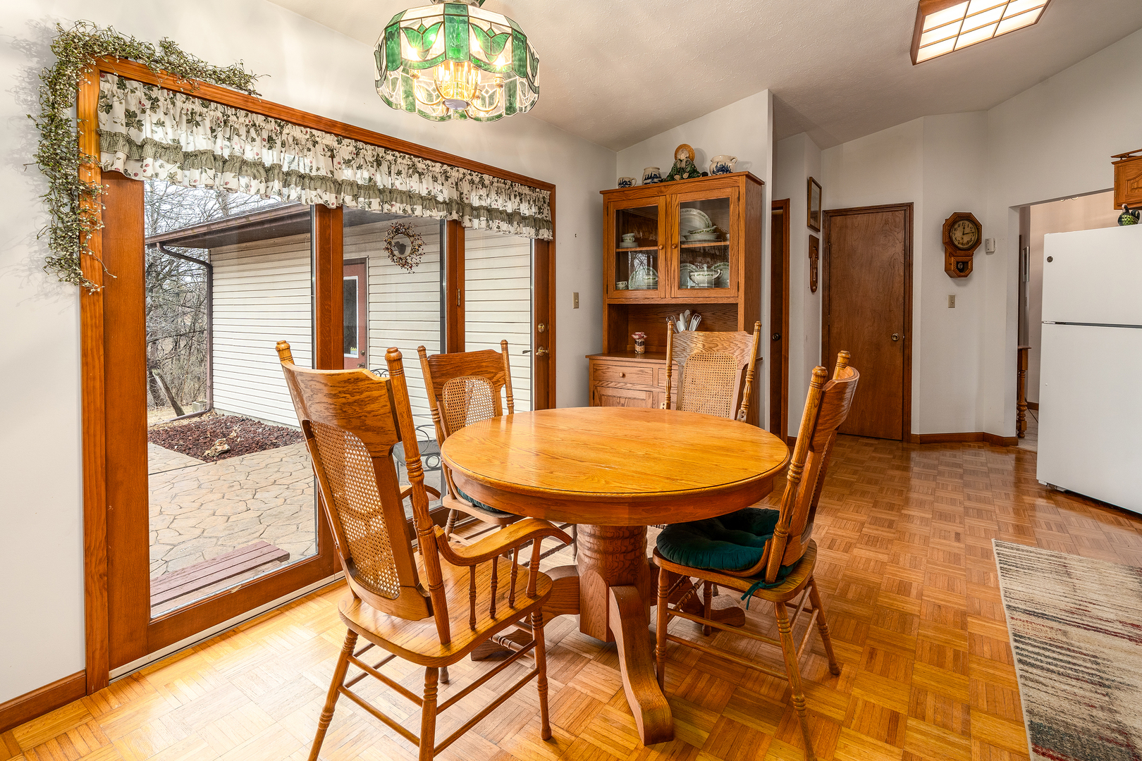 3085 Kaolin Road Cobden, IL 62920 - Photo 10 of 83 a view of a dining room with furniture and a chandelier