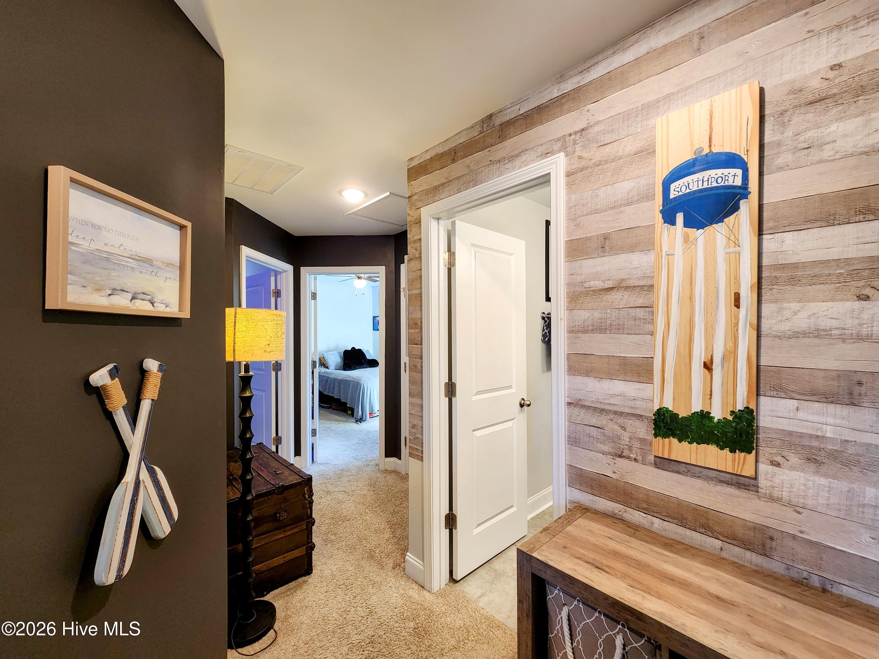 1133 Spincast Road Southport, NC 28461 - Photo 35 of 64 Upstairs Hallway