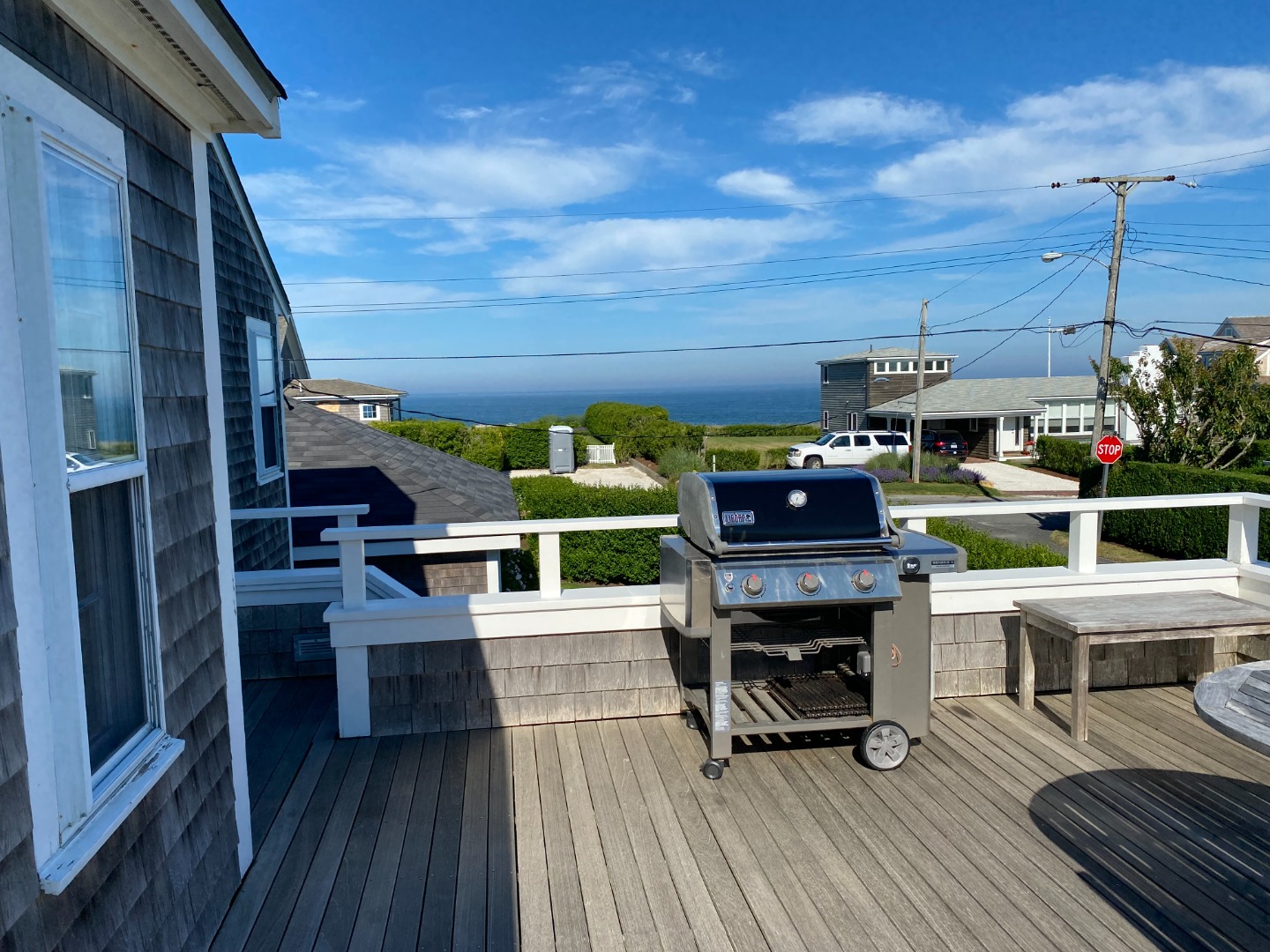 76 Baxter Road Nantucket, MA 02554 - Photo 18 of 25 a view of a chairs and tables in the balcony