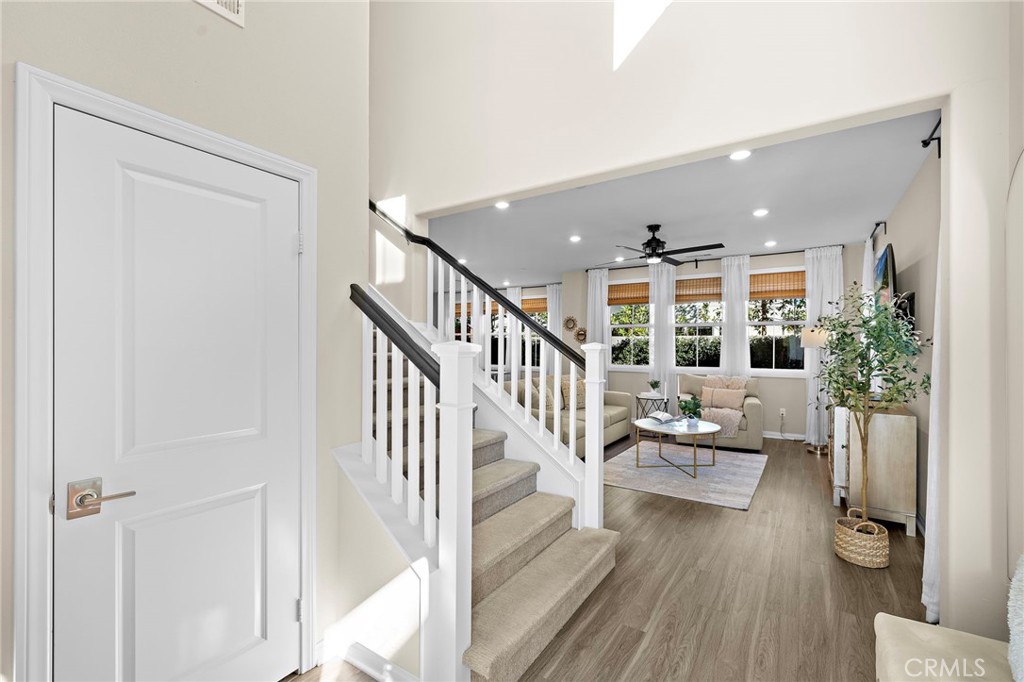 26 Paranza Place Rancho Mission Viejo, CA 92694 - Photo 23 of 65 a view of entryway and hall with wooden floor