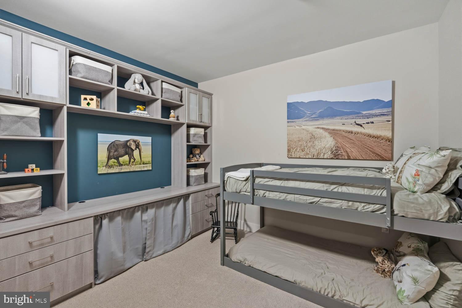 45 Sutton Square Southwest, Unit 403 Washington, DC 20024 - Photo 40 of 80 a view of bedroom with furniture and book shelf