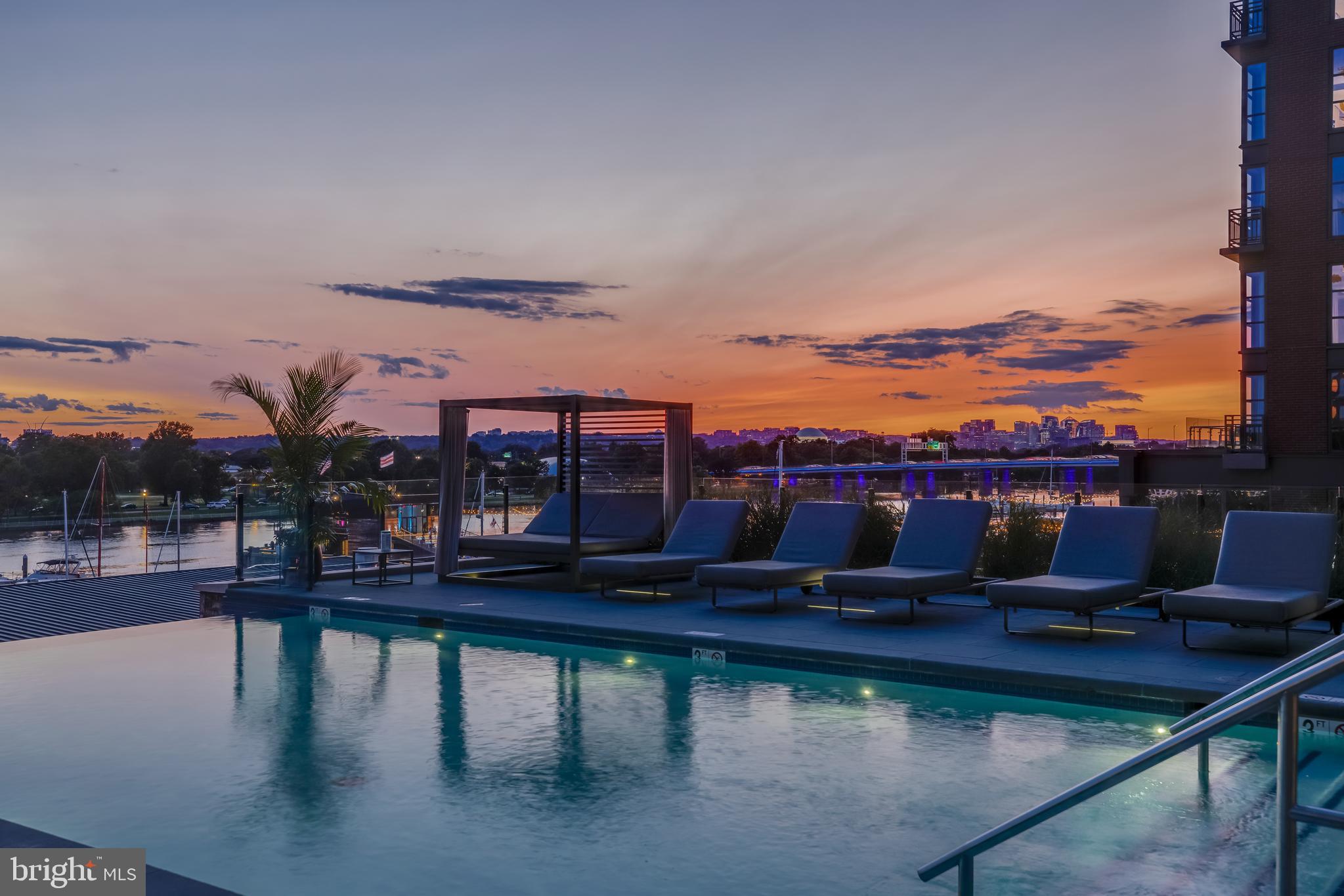 45 Sutton Square Southwest, Unit 403 Washington, DC 20024 - Photo 68 of 80 a view of a lake with a ocean view