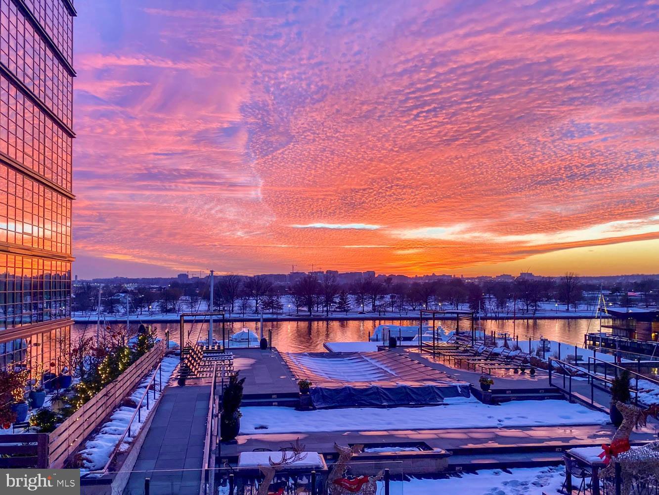 45 Sutton Square Southwest, Unit 403 Washington, DC 20024 - Photo 7 of 80 a view of a balcony with city view