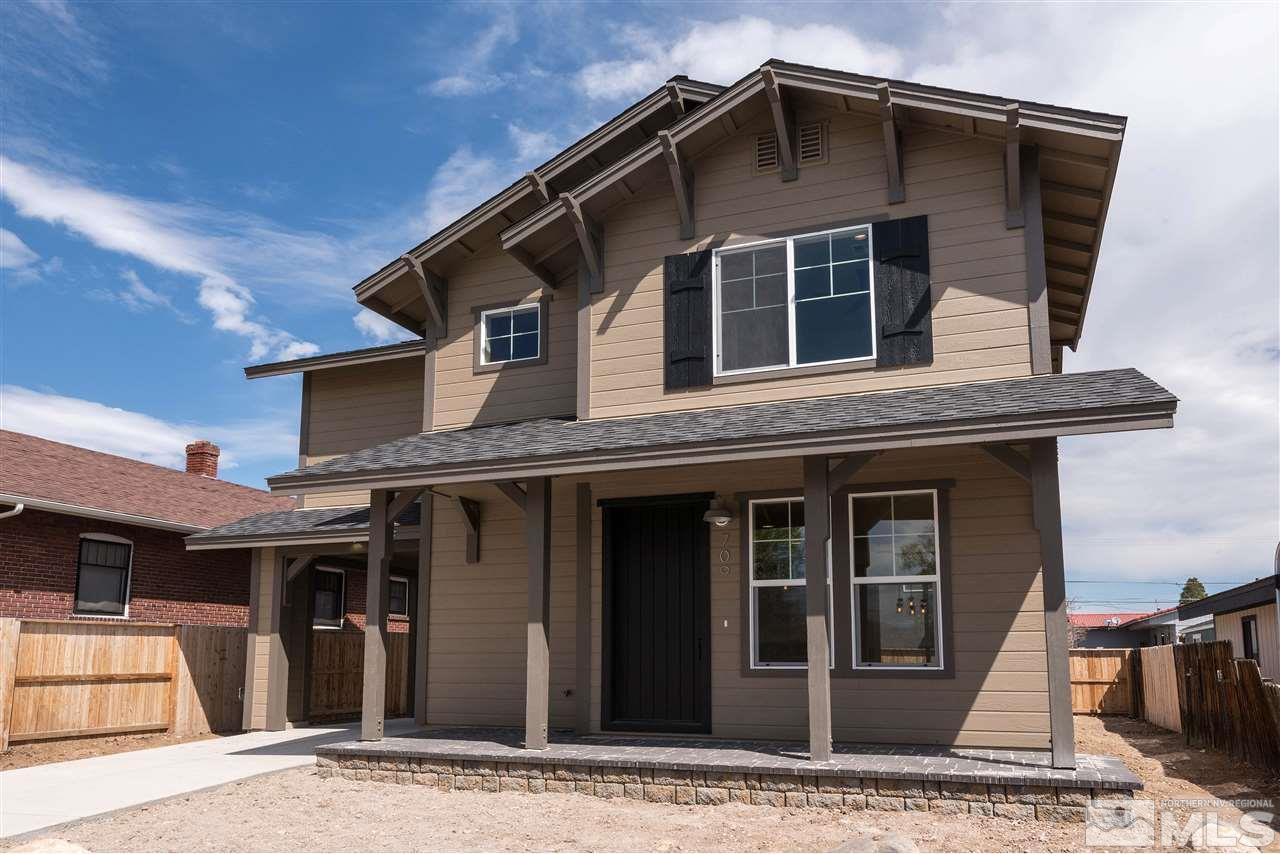709 Roberts Street Reno, NV 89502 - Photo 1 of 1 a front view of a house with a porch