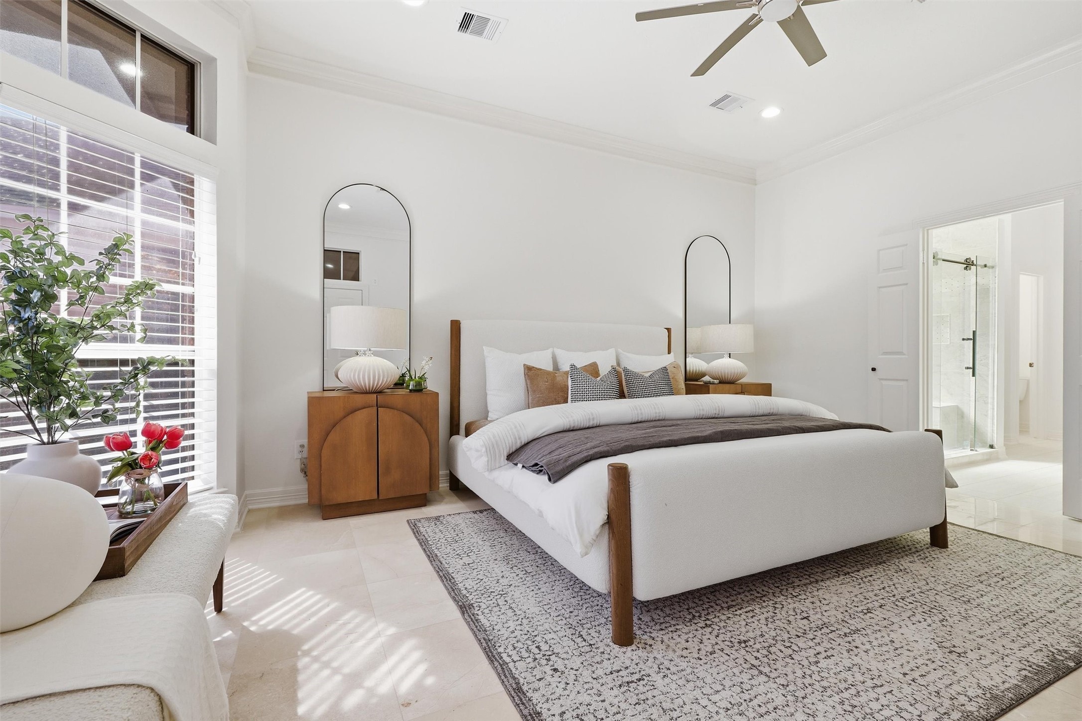 1918 Winter Knoll Way Houston, TX 77062 - Photo 22 of 46 Primary suite with a dedicated HVAC system for enhanced comfort.