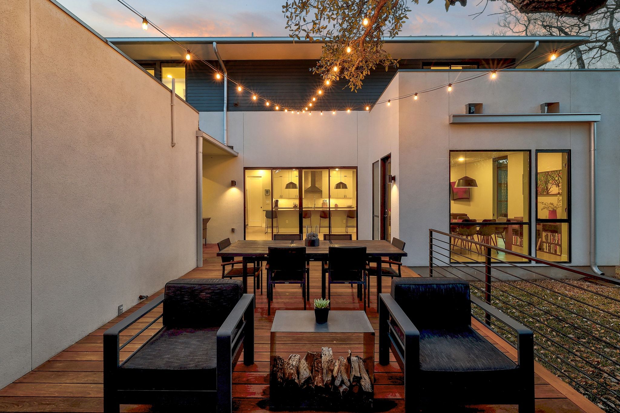 5710 Longhorn Landing Austin, TX 78734 - Photo 27 of 37 a dining room with furniture and wooden floor