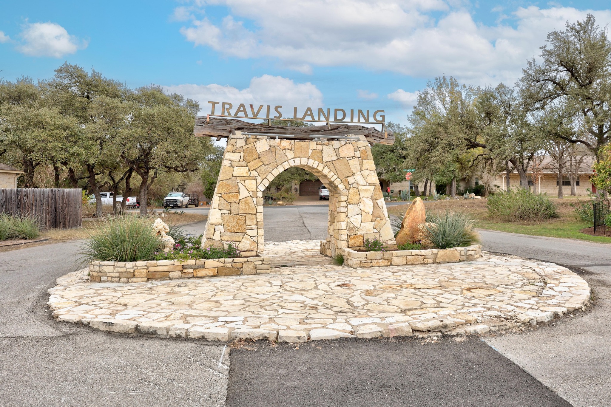 5710 Longhorn Landing Austin, TX 78734 - Photo 31 of 37 a view of entrance gate of a house