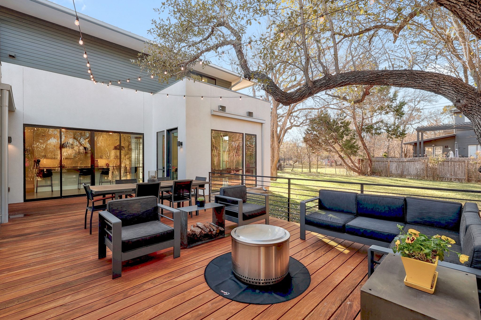 5710 Longhorn Landing Austin, TX 78734 - Photo 7 of 37 a outdoor living space with patio furniture and a potted plant