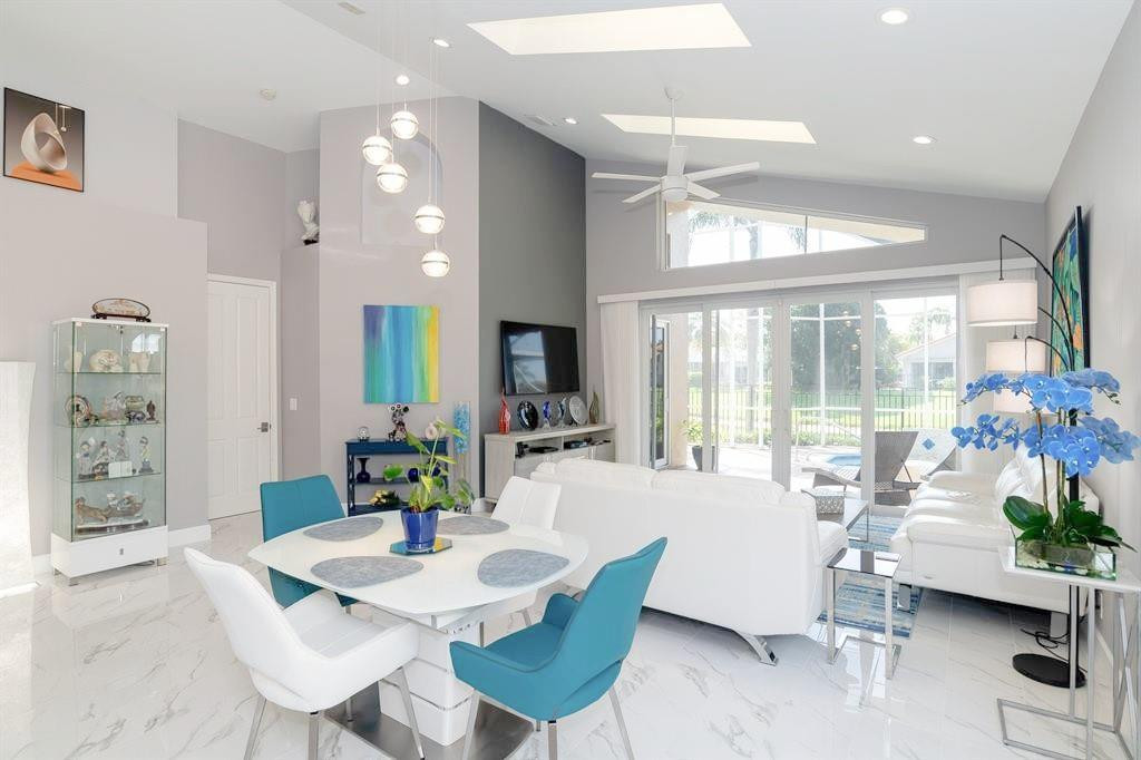 6192 Northwest 24th Street Boca Raton, FL 33434 - Photo 5 of 57 a view of a dining room with furniture window and outside view