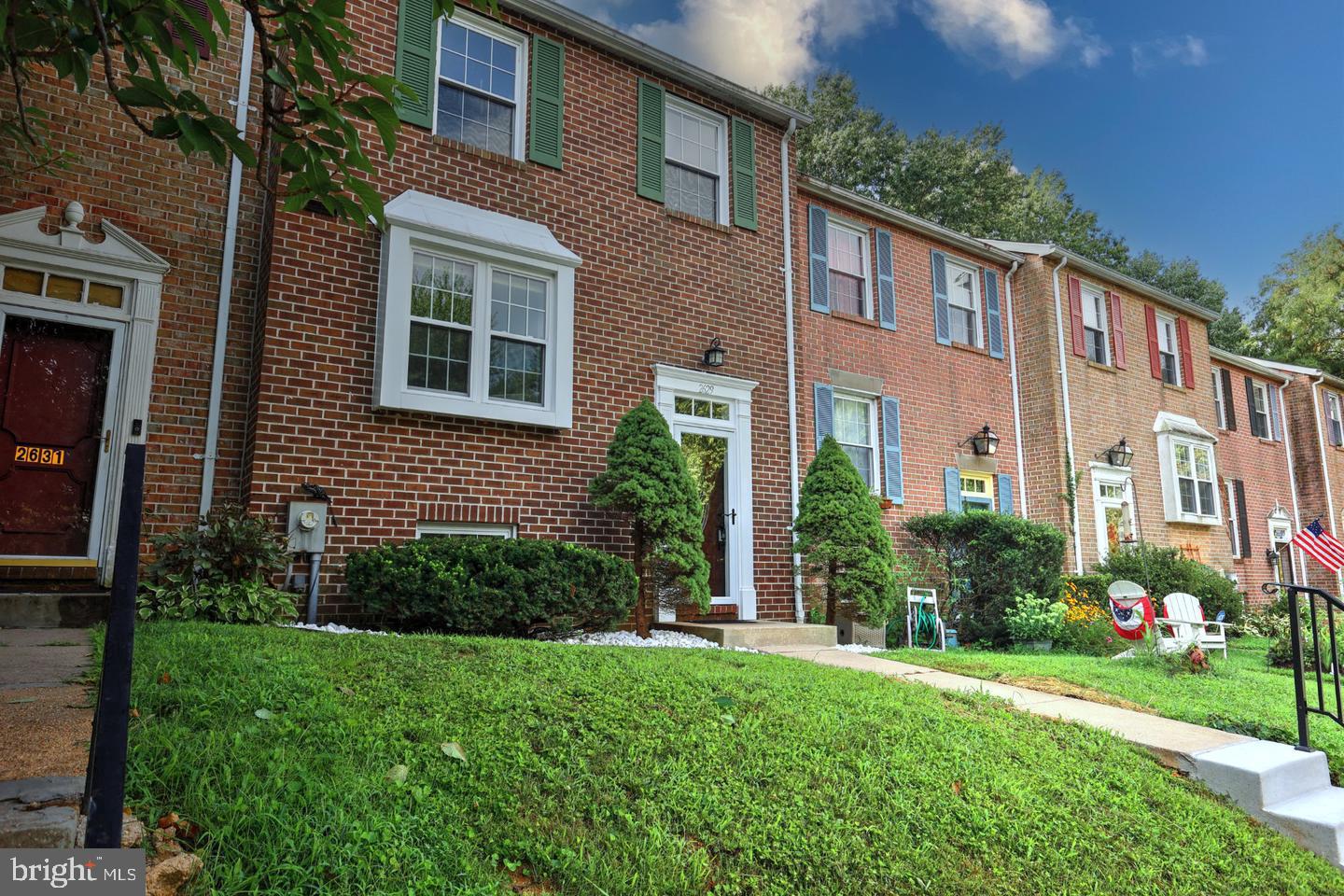 2629 Ebony Road Baltimore, MD 21234 - Photo 32 of 32 Charming brick townhomes with greenery.