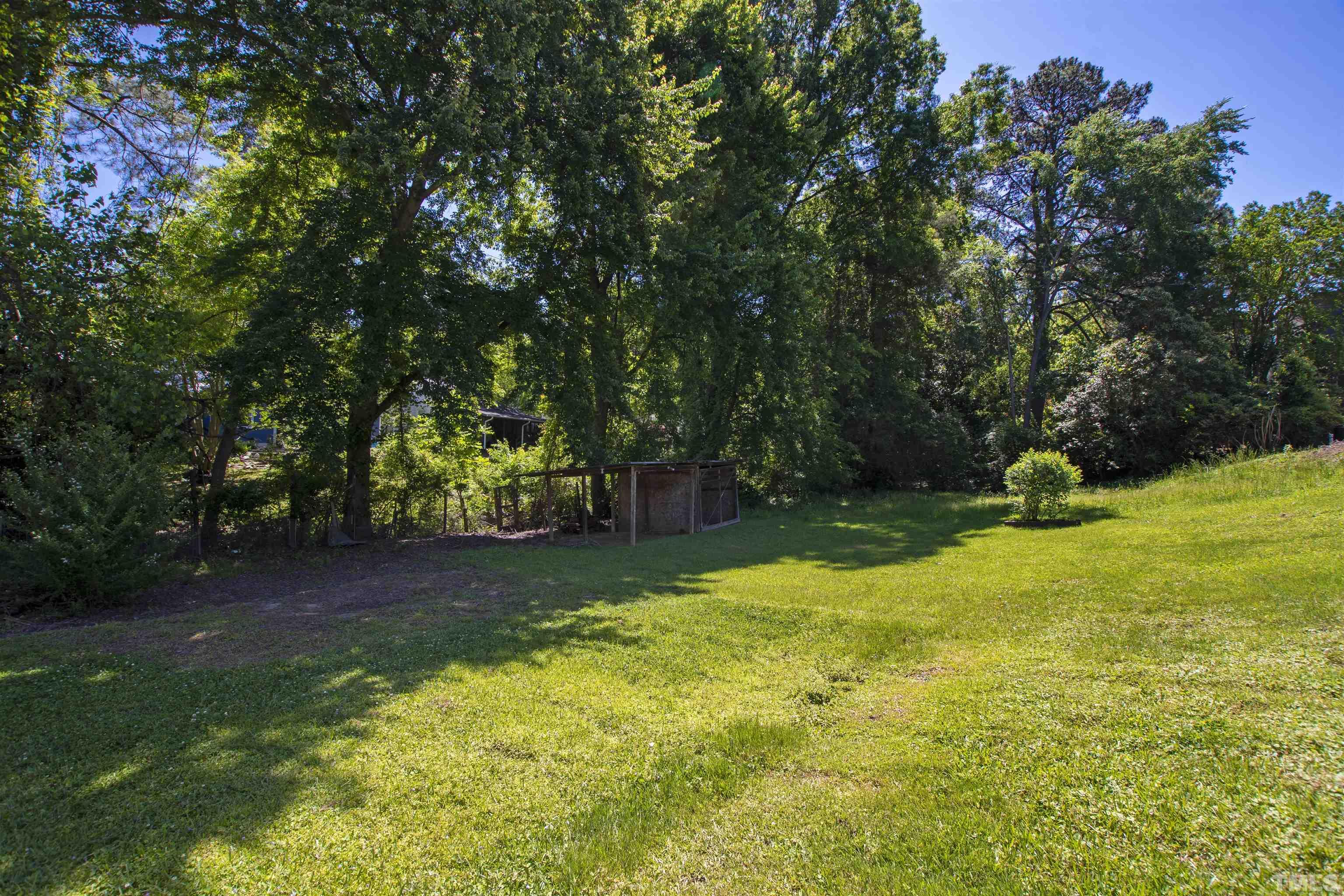 207 Baggett Avenue Raleigh, NC 27604 - Photo 25 of 27 a view of backyard with green space