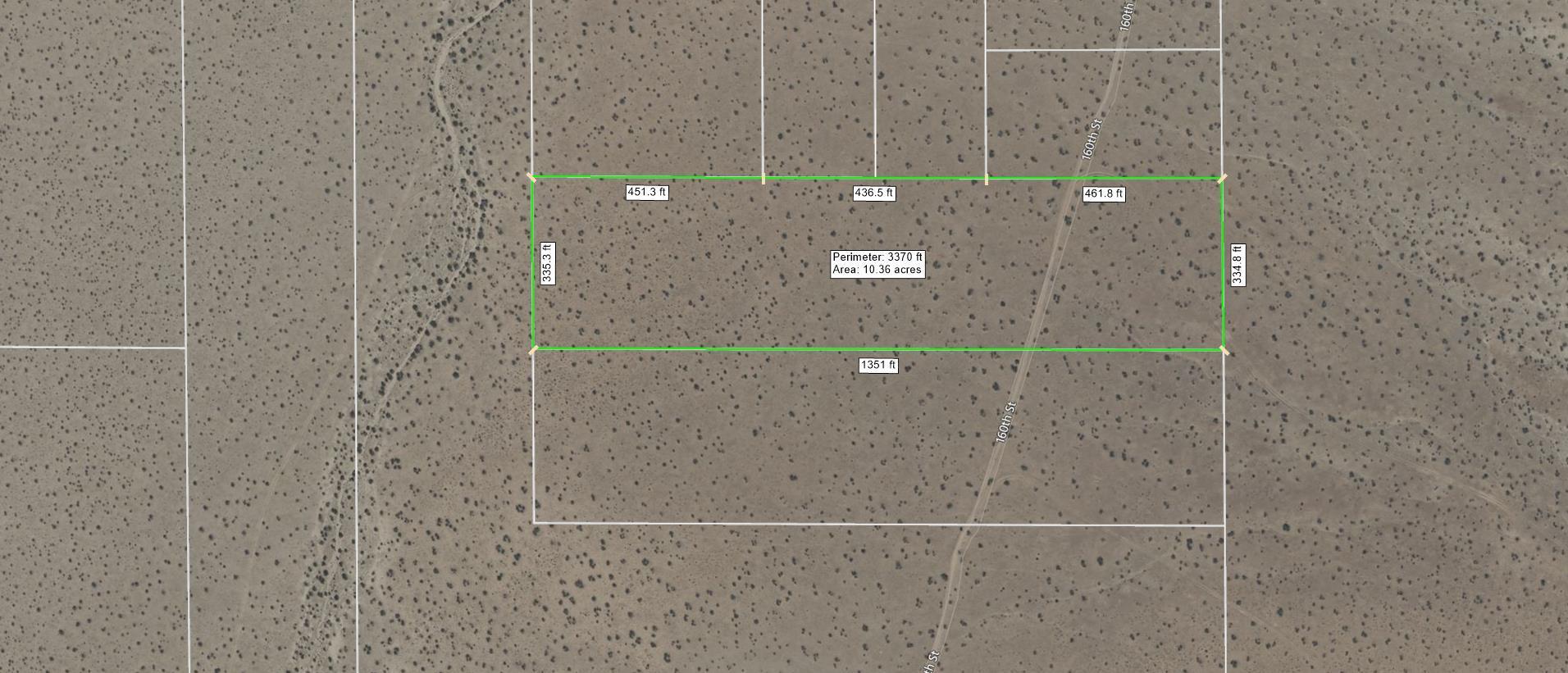 160th Street East Edwards, CA 93523 - Photo 11 of 20 23308011 measured