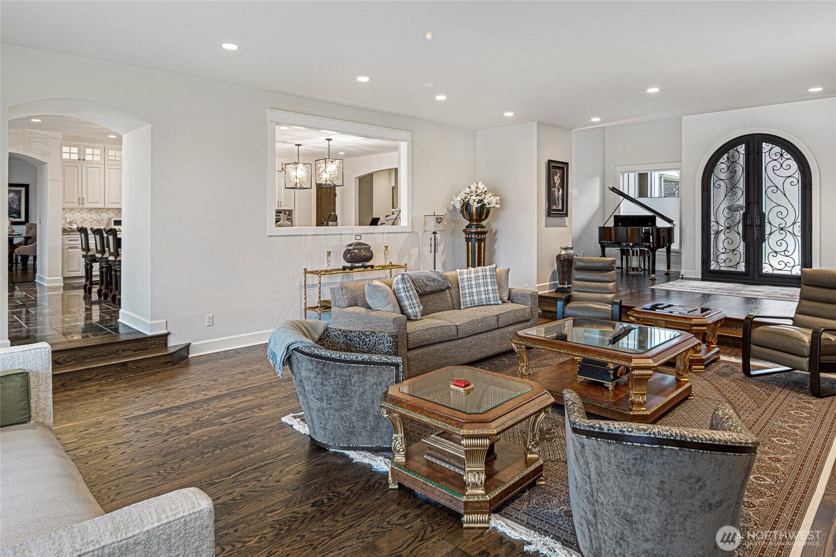 735 Rosler Road San Juan Island, WA 98250 - Photo 15 of 40 a living room with furniture and wooden floor