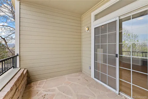 a view of a door