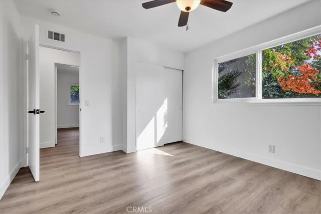 wooden floor in an empty room