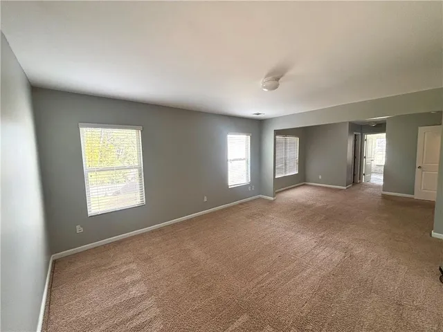 a view of an empty room with window