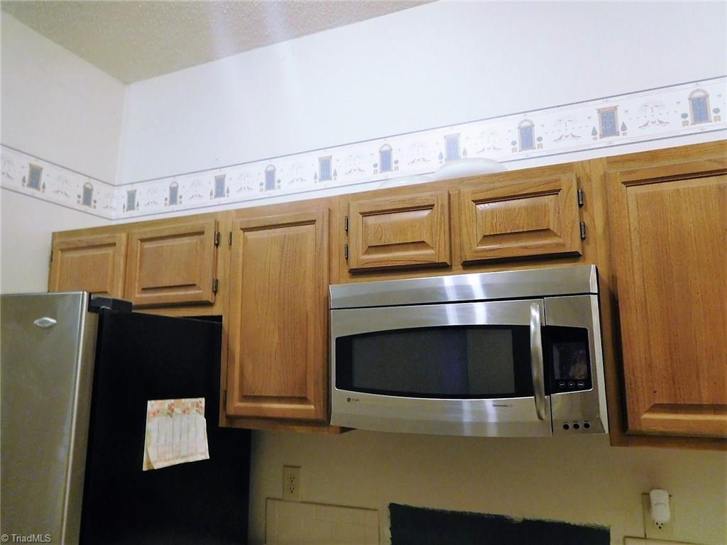 2617 Northfork Terrace High Point, NC 27265 - Photo 11 of 21 Microwave and there is a dishwasher and the fridge stays...NO RANGE