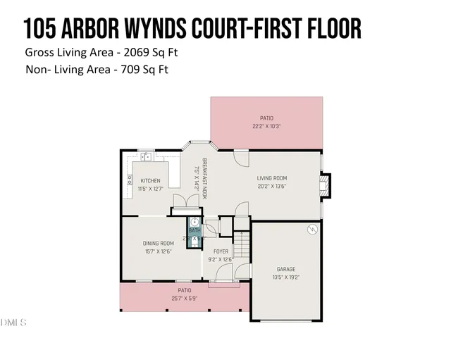 $450,000 | 105 Arbor Wynds Court, Holly Springs, NC 27540