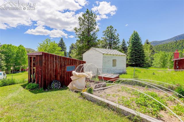 44 Pine Street Rye, CO 81069 - Photo 17 of 30 Storage barn and garden bends