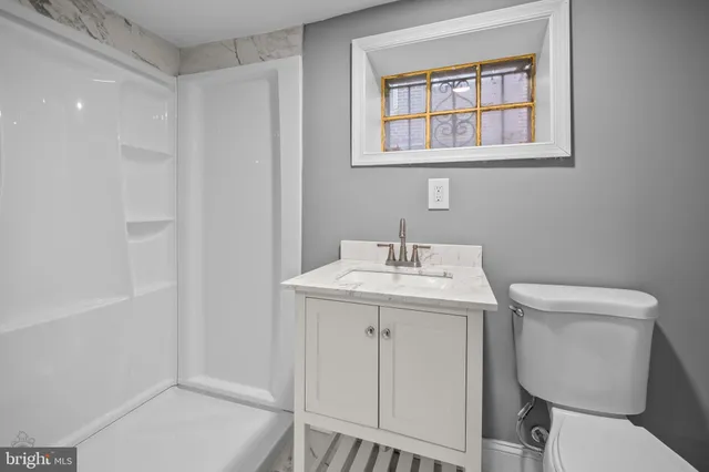 a view of a big room with a natural light