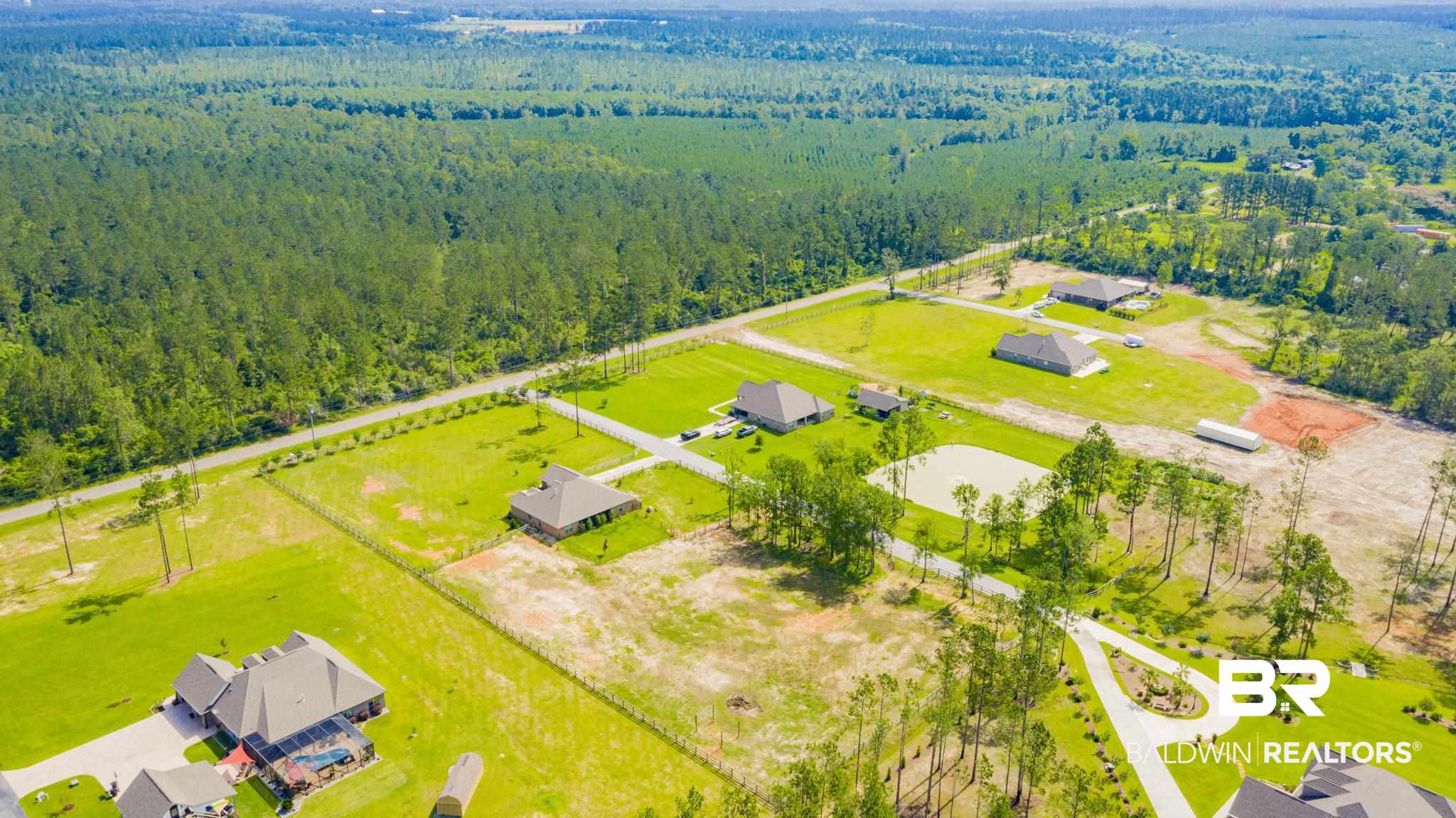 12836 Jenkins Pit Road Daphne, AL 36527 - Photo 42 of 44 Areal View of Home