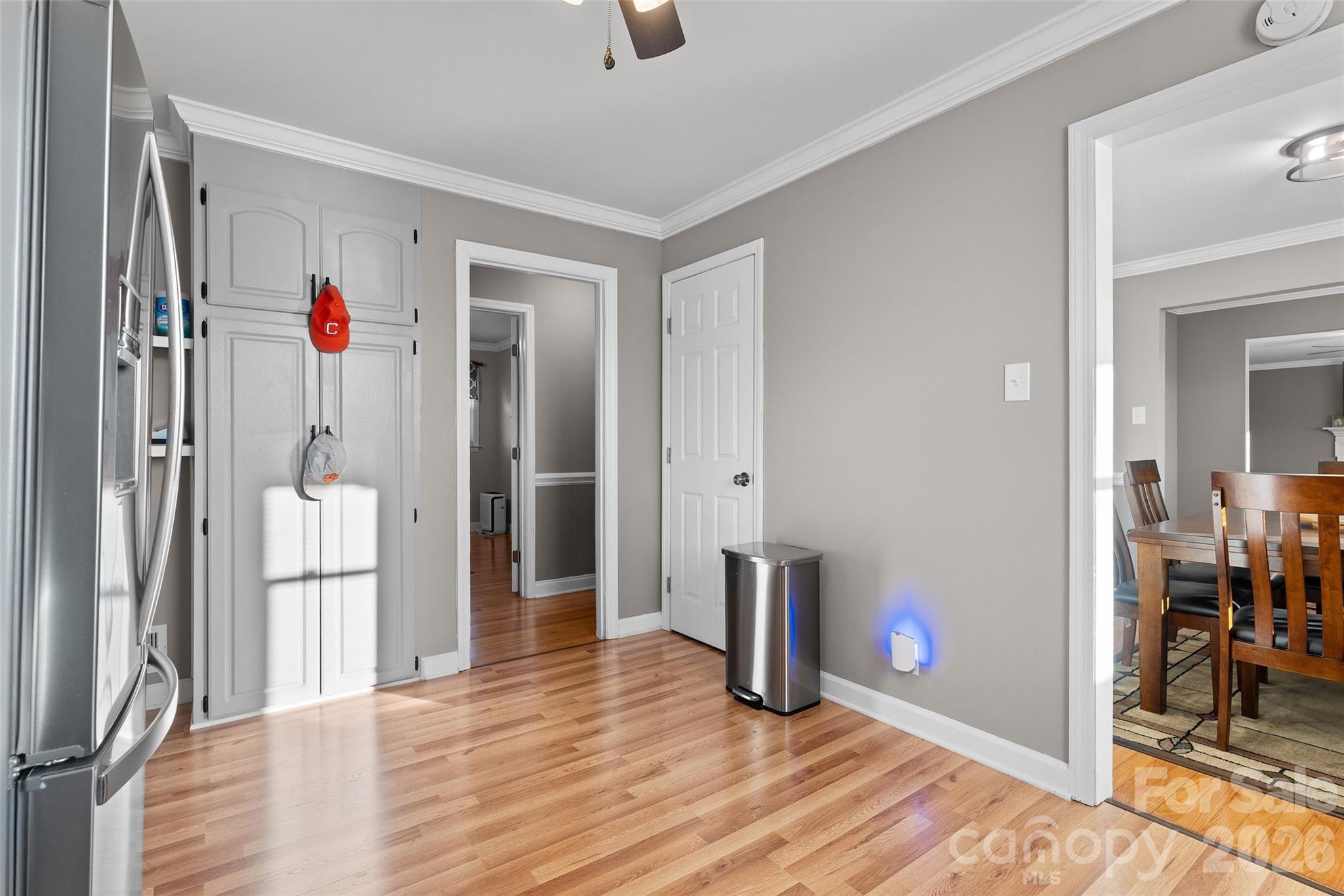 871 Saluda Road Chester, SC 29706 - Photo 16 of 46 a view of a livingroom with wooden floor and refrigerator