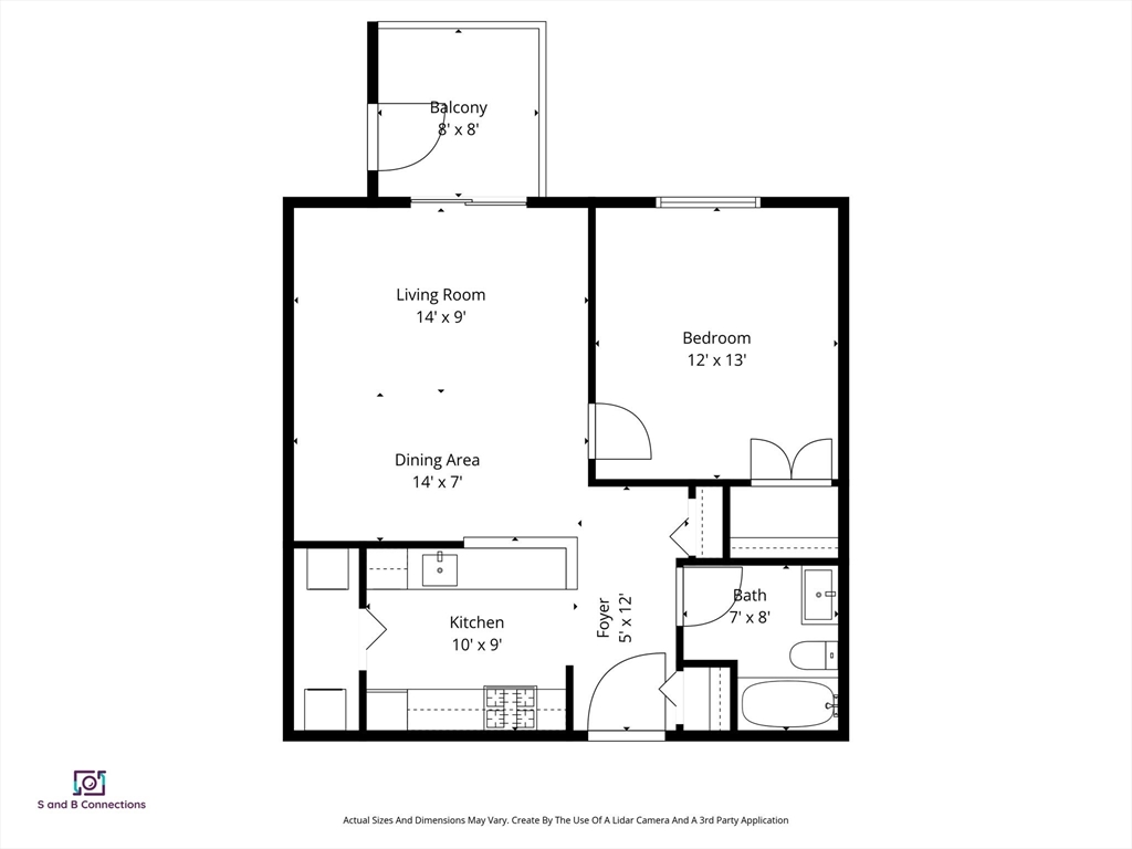 21 Hampshire Road, Unit 412 Methuen, MA 01844 - Photo 17 of 17 a picture of a floor plan