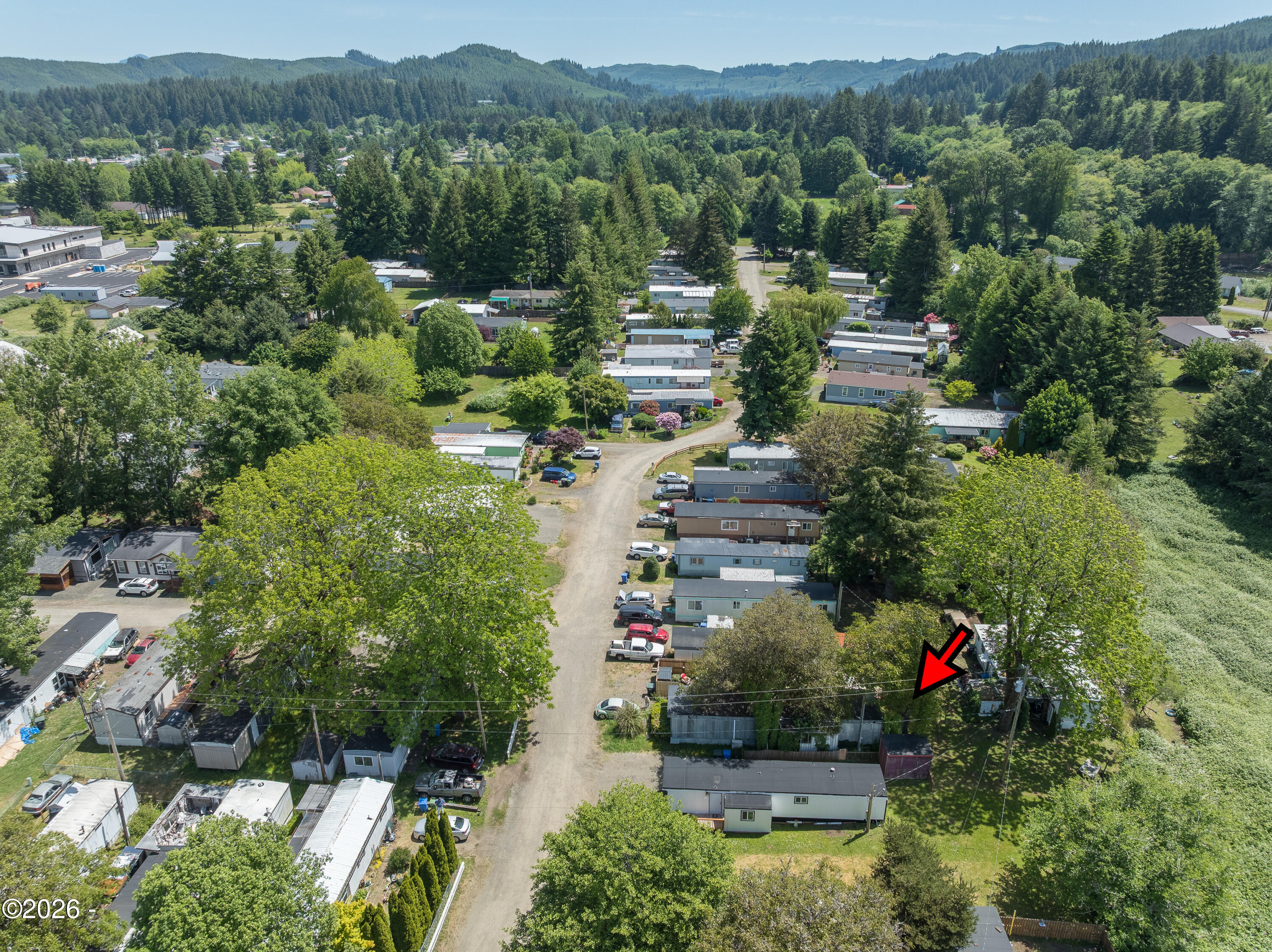 724 Southwest Ferry Avenue Siletz, OR 97380 - Photo 22 of 23 Aerial