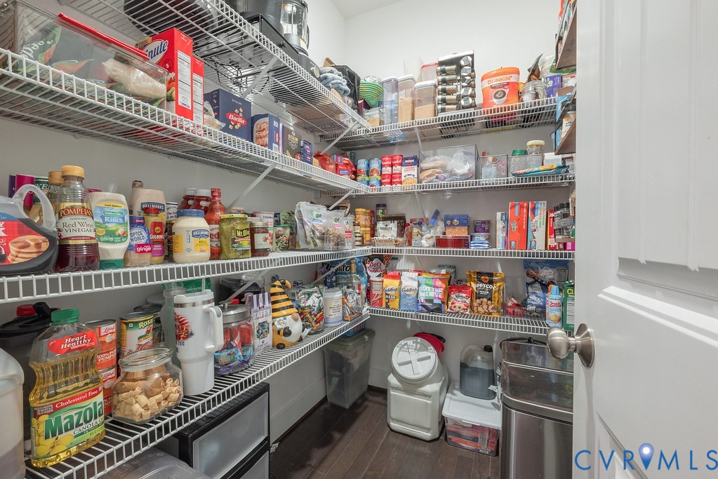 6446 Chestnut Church Road Mechanicsville, VA 23116 - Photo 15 of 49 Spacious pantry featuring wire shelving, white wal