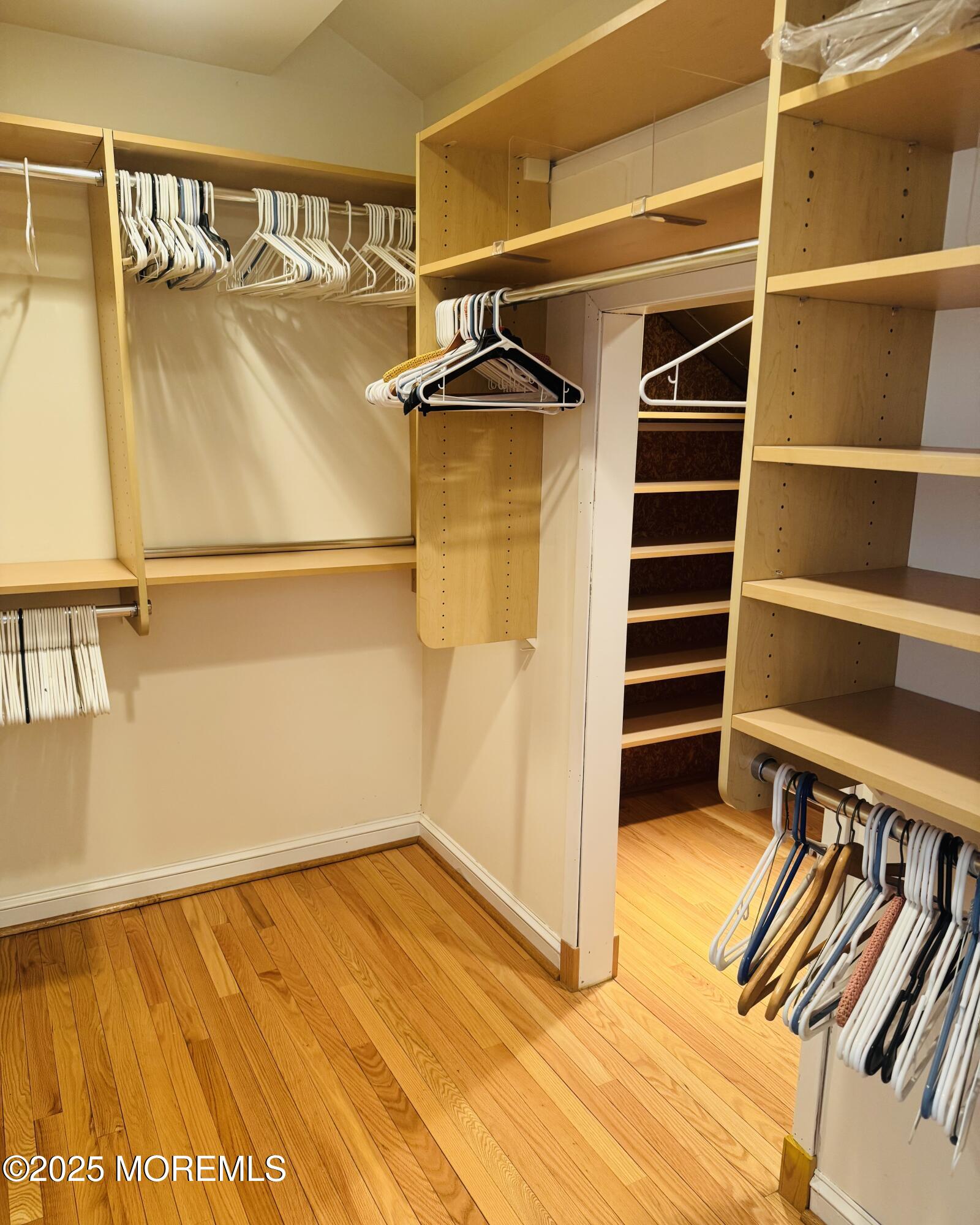 8 Ivy Lane Wrightstown, NJ 08562 - Photo 71 of 106 a view of walk in closet with empty racks