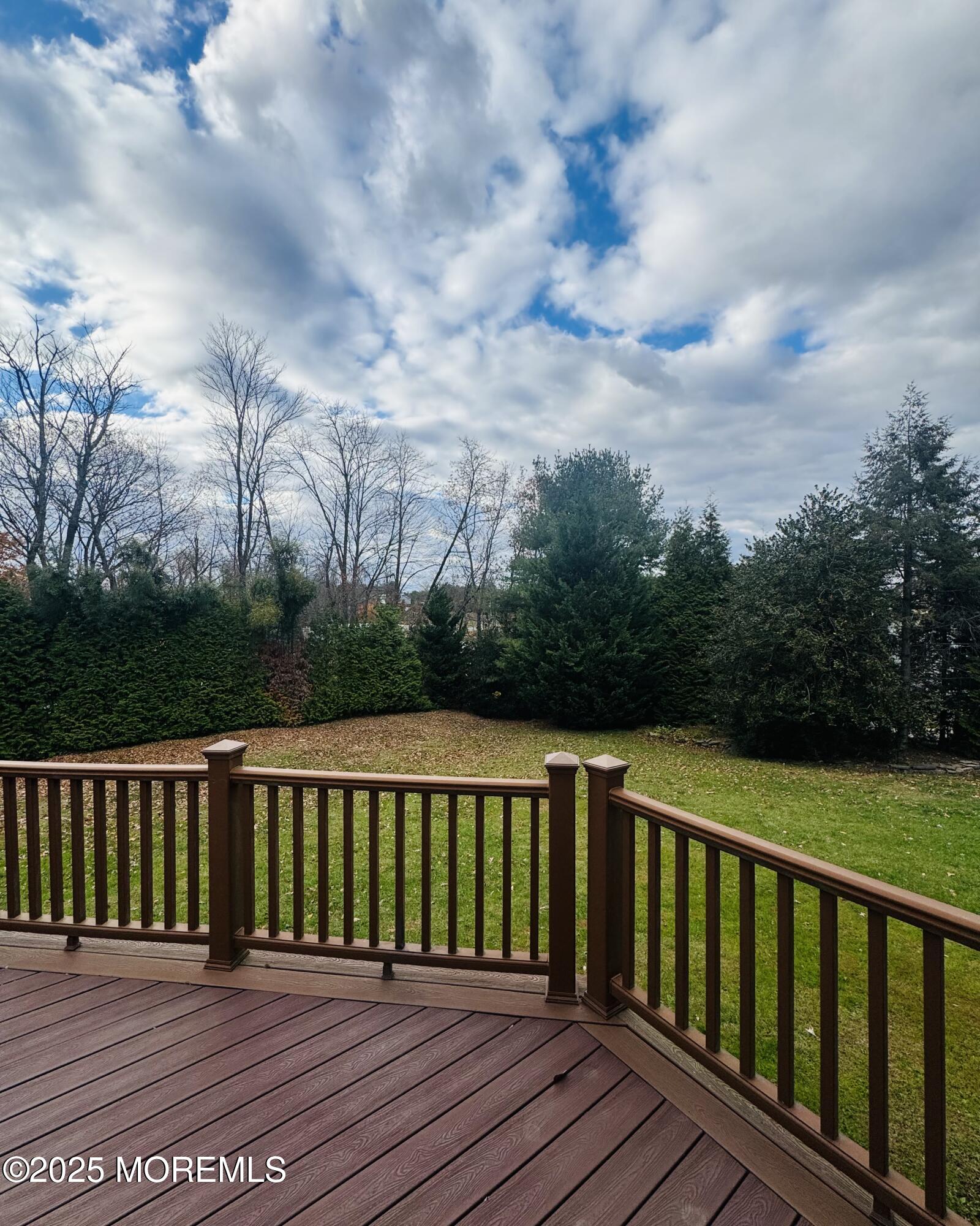 8 Ivy Lane Wrightstown, NJ 08562 - Photo 91 of 106 a view of a wooden roof deck