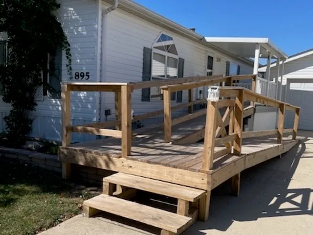 a view of house with outdoor space
