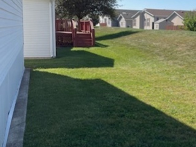 895 Cherry Street Manteno, IL 60950 - Photo 34 of 38 a view of yard with grass and a fence