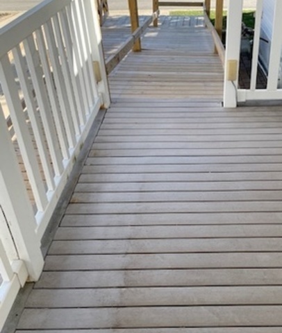895 Cherry Street Manteno, IL 60950 - Photo 38 of 38 a view of balcony with wooden floor