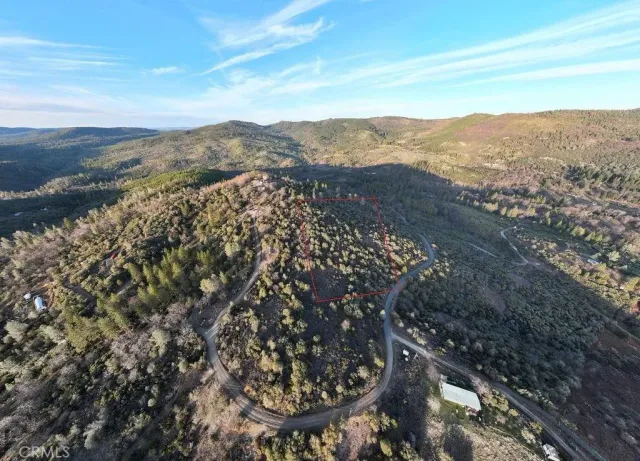 a view of city and mountain
