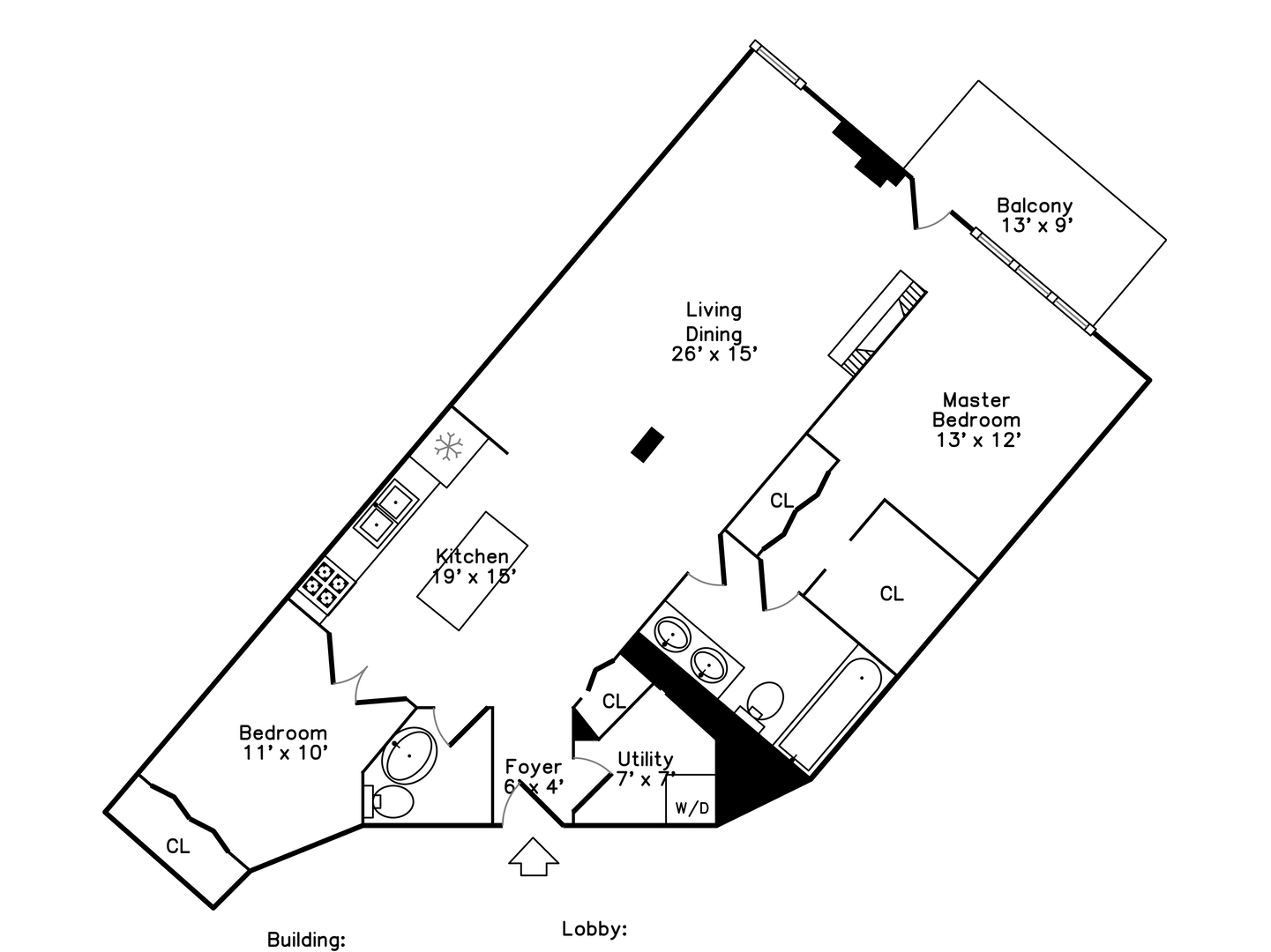 1500 West Monroe Street, Unit 524 Chicago, IL 60607 - Photo 20 of 20