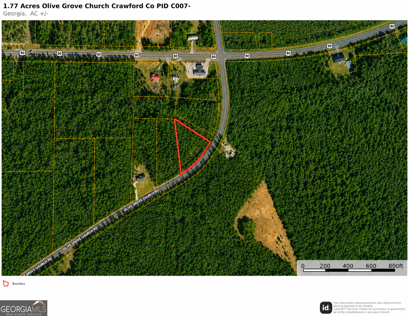 1.77-acres Olive Grove Church Road Roberta, GA 31078 - Photo 7 of 7