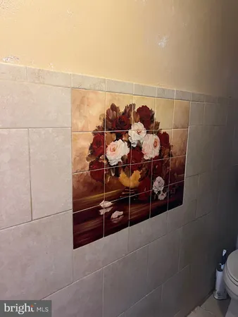 a view of a couch in a room