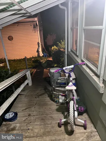 a room with gym equipment