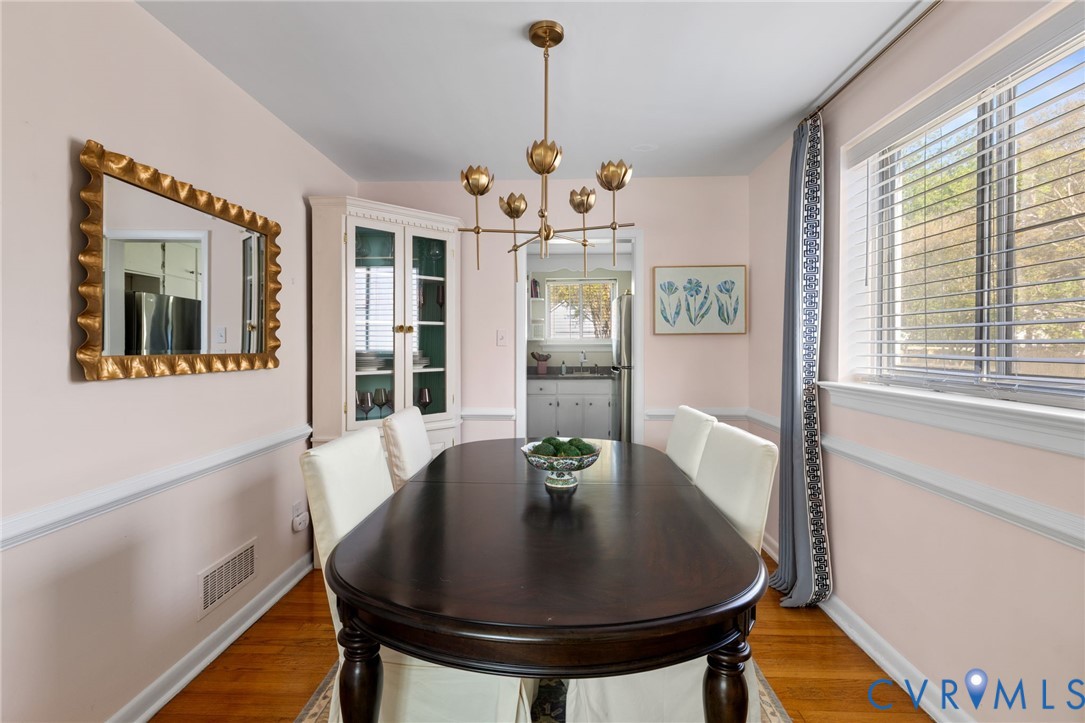 336 Lexington Road Richmond, VA 23226 - Photo 7 of 20 a view of a dining room with furniture window and outside view