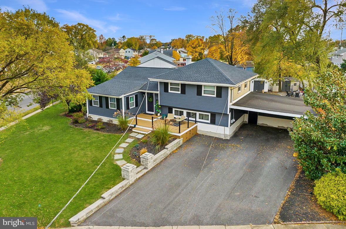 2 Spruce Road Burlington, NJ 08016 - Photo 1 of 34 a aerial view of a house with a yard