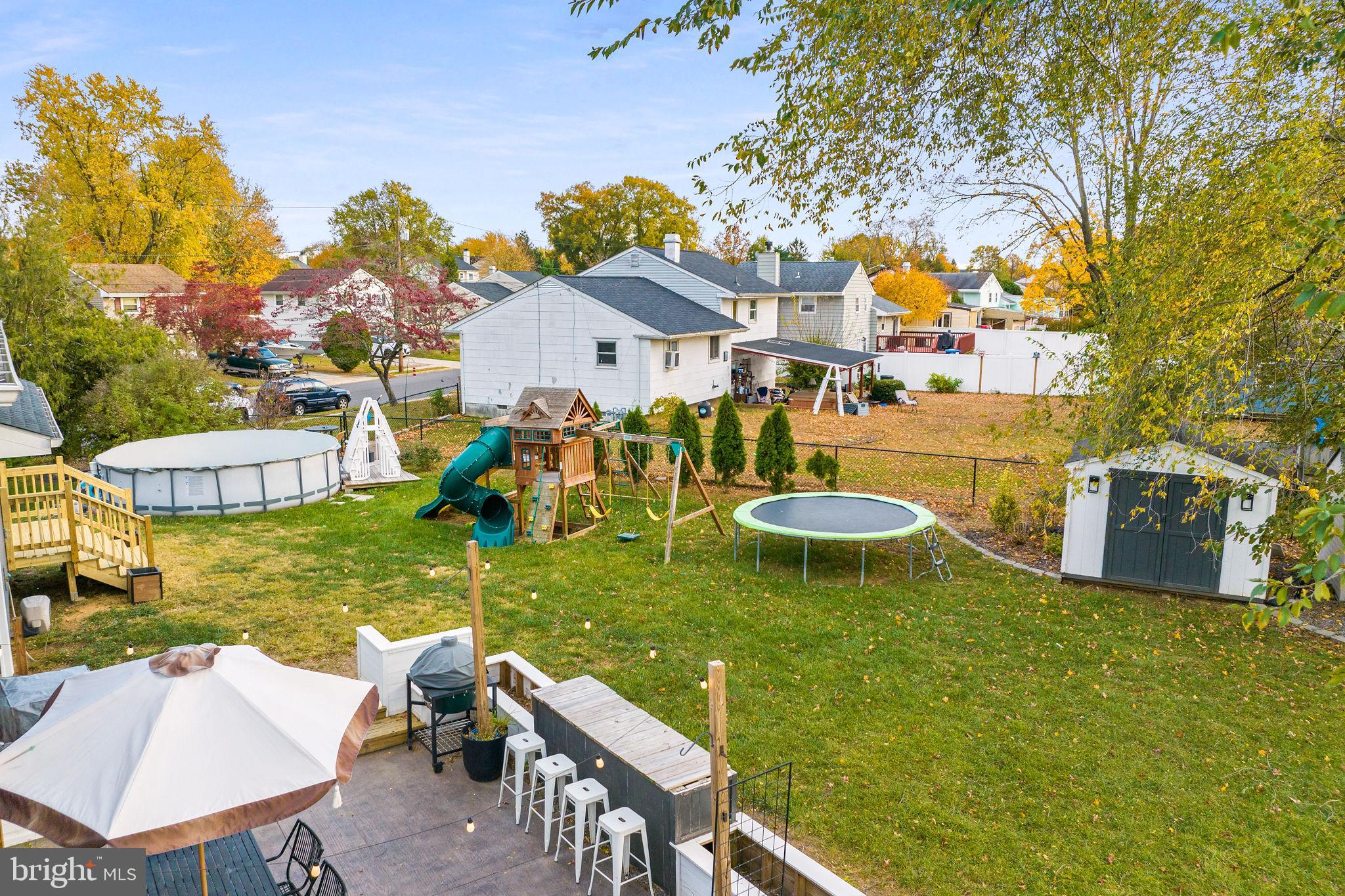 2 Spruce Road Burlington, NJ 08016 - Photo 29 of 34 a view of a table and chairs in patio