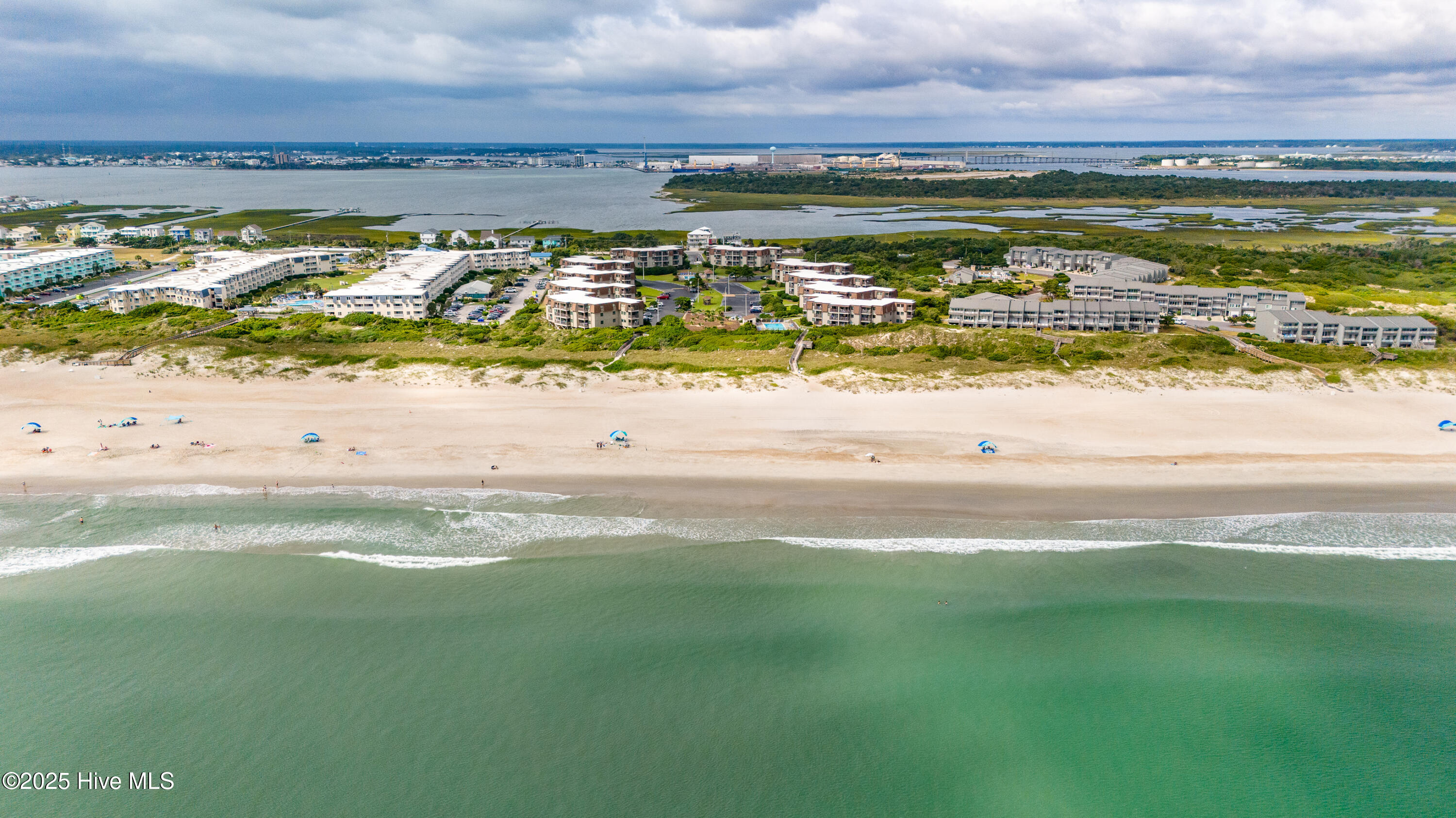 2008 East Fort Macon Road, Unit H16 Atlantic Beach, NC 28512 - Photo 30 of 41 Aerial Beach View