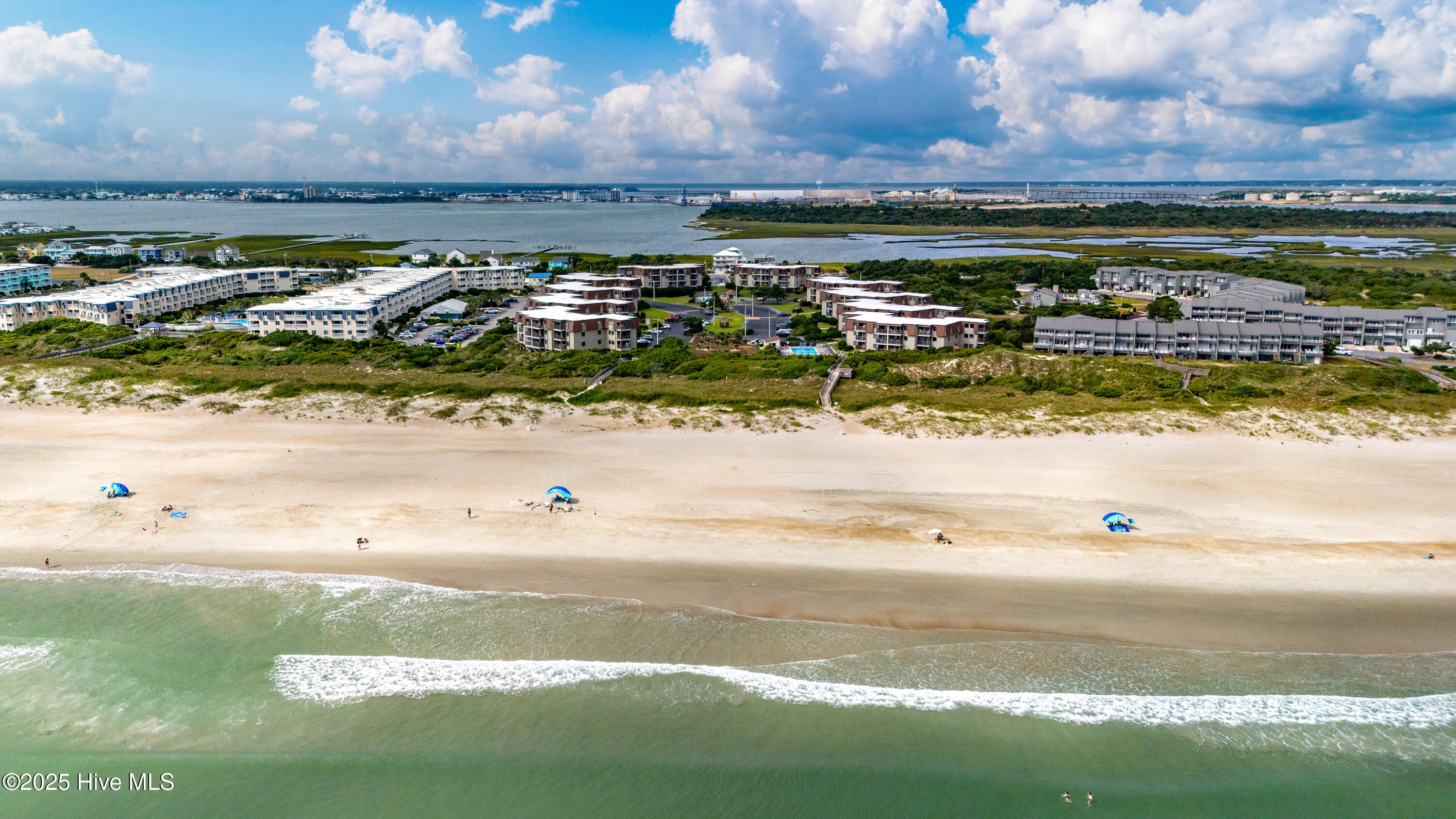 2008 East Fort Macon Road, Unit H16 Atlantic Beach, NC 28512 - Photo 35 of 41 Aerial Beach View