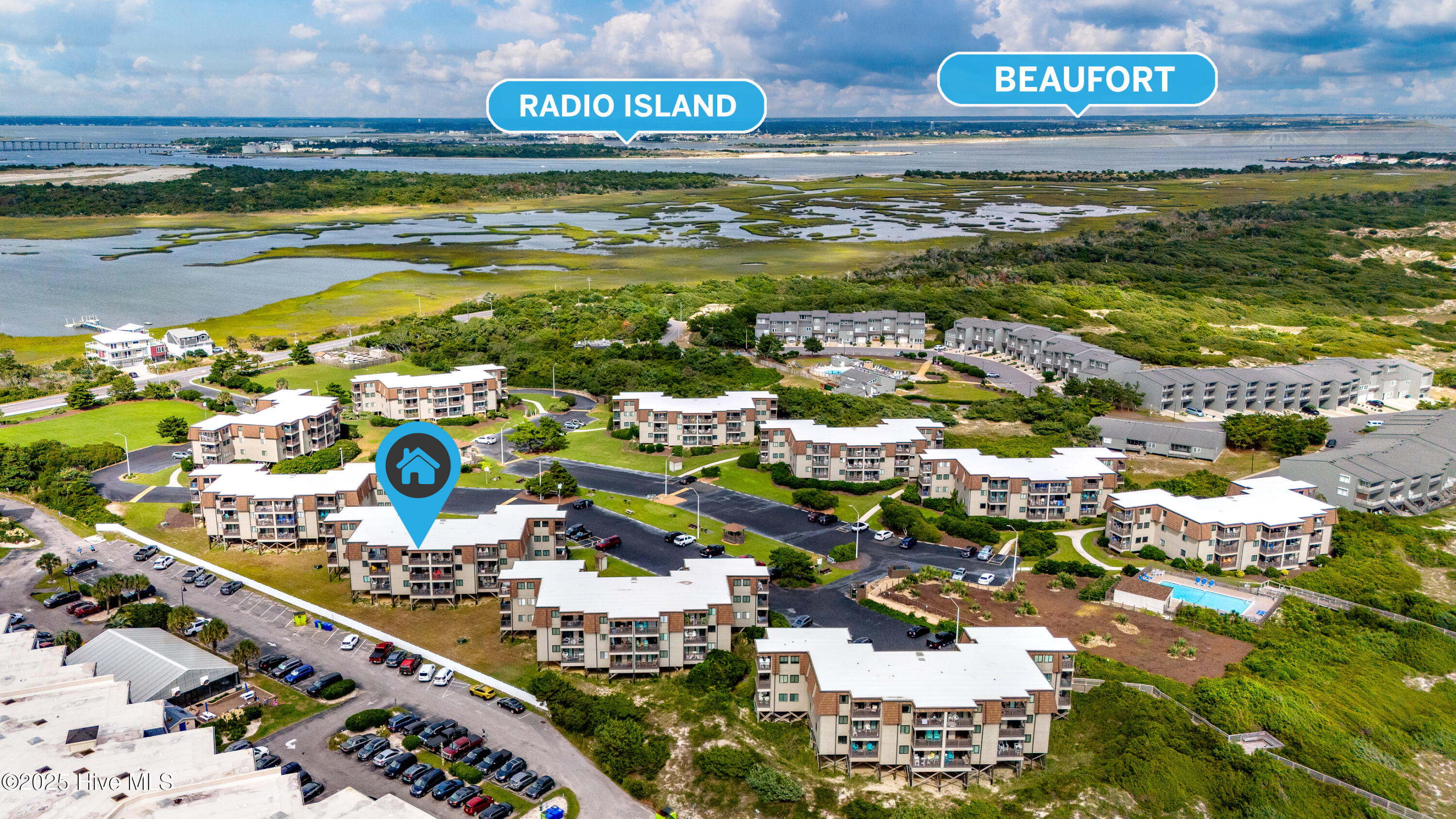 2008 East Fort Macon Road, Unit H16 Atlantic Beach, NC 28512 - Photo 6 of 41 Aerial View