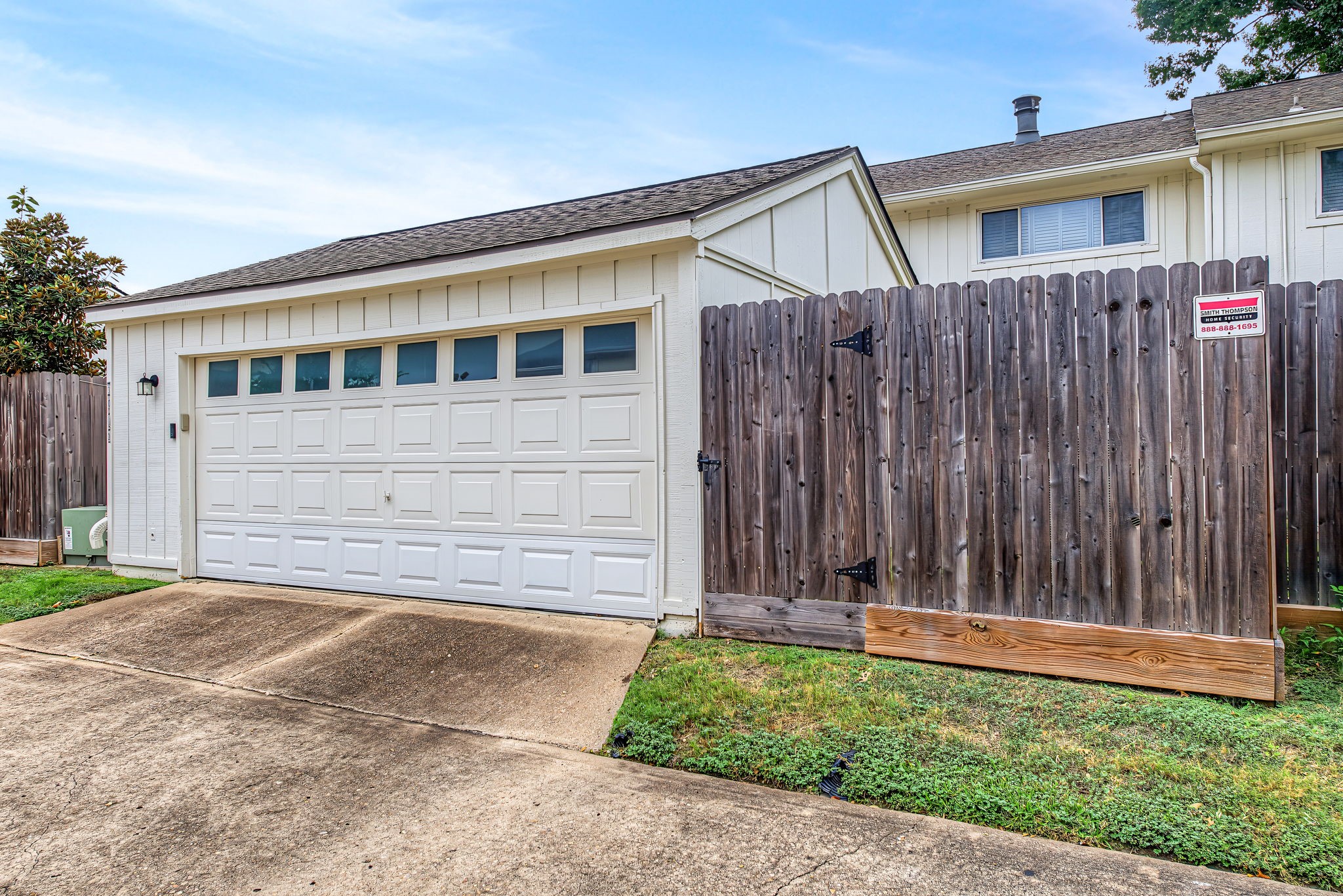 3013 Teague Road Houston, TX 77080 - Photo 32 of 37 Your private two car garage is accessible from the alleyway behind the home.