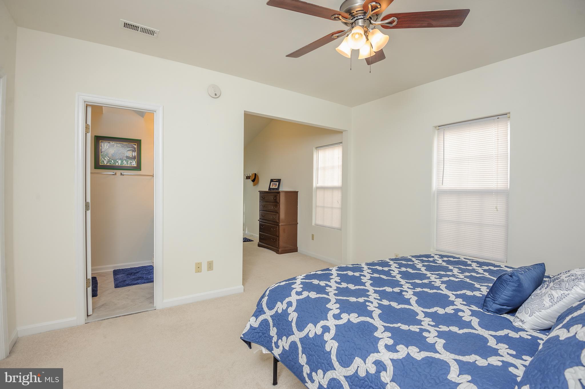 516 Second Street Annapolis, MD 21403 - Photo 5 of 20 Main floor Master Bedroom with ensuite bath.